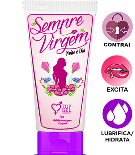 SEMPRE VIRGEM ADSTRINGENTE VAGINAL 15g TOP GEL