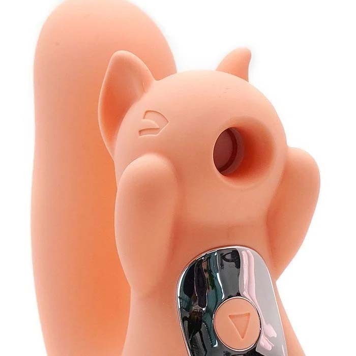 Vibrador em Silicone com Pulsação Miss U Esquilo IMPORT