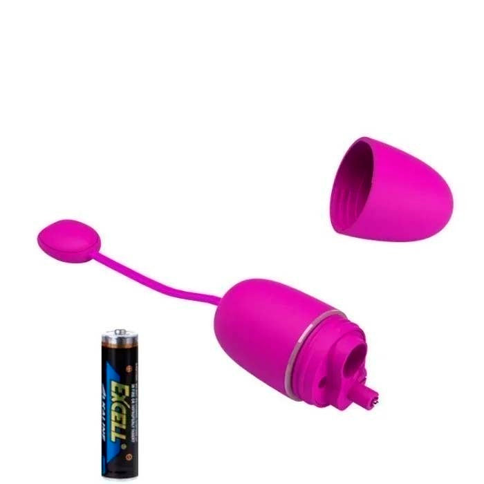 CÁPSULA VIBRATÓRIA COM CONTROLE VIA APP COM 12 MODOS DE VIBRAÇÃO PRETTY LOVE - IMPORT