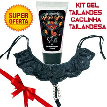 Carregar imagem no visualizador da galeria, CALCINHA TAILANDESA + GEL TAILANDES VIBRA TUDO - JEITO SEXY