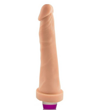 Carregar imagem no visualizador da galeria, PÊNIS DE BORRACHA COM VIBRO INTERNO 20,5 X 4,5 CM JEITO SEXY
