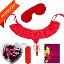 Carregar imagem no visualizador da galeria, KIT CALCINHA TAILANDESA LUXO 4 EM 1 JEITO SEXY