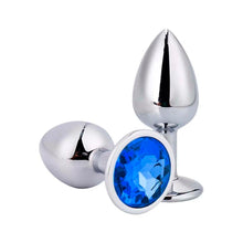 Carregar imagem no visualizador da galeria, PLUG ANAL LUXO DE METAL E PEDRAS IMPORT