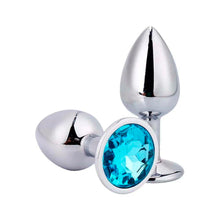 Carregar imagem no visualizador da galeria, PLUG ANAL LUXO DE METAL E PEDRAS IMPORT