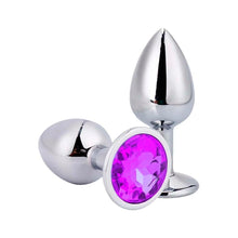 Carregar imagem no visualizador da galeria, PLUG ANAL LUXO DE METAL E PEDRAS IMPORT