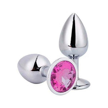 Carregar imagem no visualizador da galeria, PLUG ANAL LUXO DE METAL E PEDRAS IMPORT
