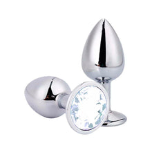 Carregar imagem no visualizador da galeria, PLUG ANAL LUXO DE METAL E PEDRAS IMPORT