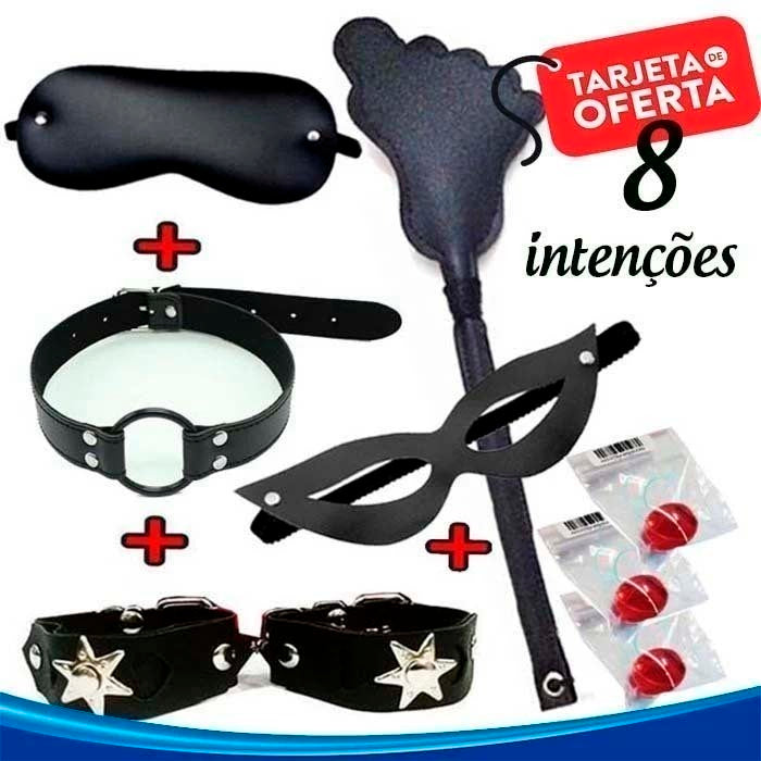 KIT SADO 8 INTENÇÕES JEITO SEXY