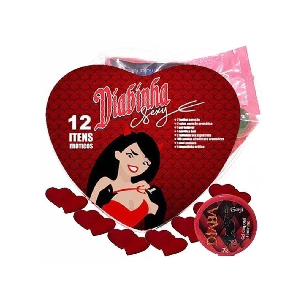 KIT DIABINHA 12 EM 1 JEITO SEXY