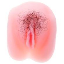 Carregar imagem no visualizador da galeria, MASTURBADOR VAGINA C/ PÊLOS E CÁPSULA VIBRATÓRIA IMPORT