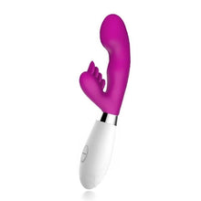 Carregar imagem no visualizador da galeria, VIBRADOR SILICONE ESCALONADO DUPLO MOTOR IMPORT