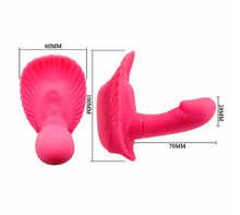 Carregar imagem no visualizador da galeria, VIBRADOR SILICONE COM CONTROLE REMOTO IMPORT IMPORT