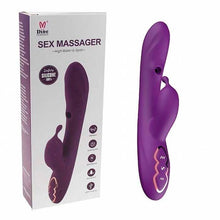 Carregar imagem no visualizador da galeria, VIBRADOR E MASSAGEADOR DE PONTO G E CLITÓRIS COM PULSAÇÃO IMPORT