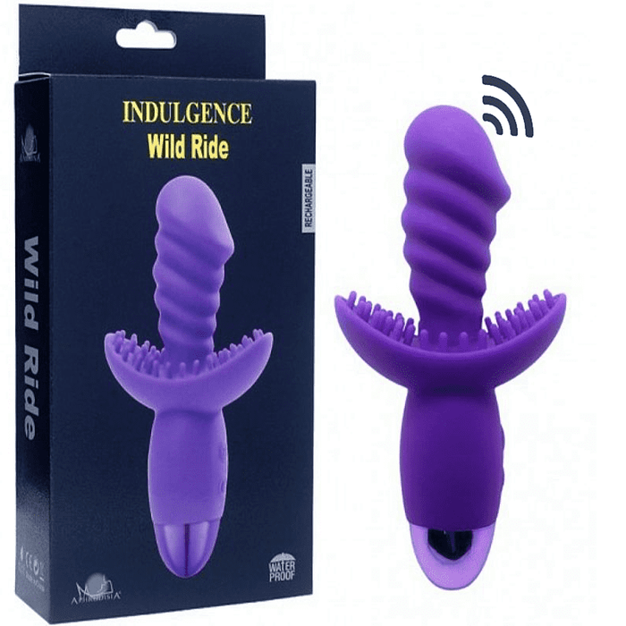 MASSAGEADOR WILD RIDE APHRODISIA 10 NÍVEIS DE VIBRAÇÃO IMPORT