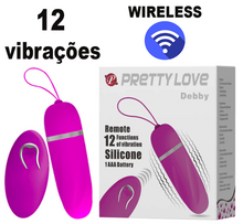 Carregar imagem no visualizador da galeria, BULLET WIRELESS COM 12 MODOS DE VIBRAÇÃO IMPORT
