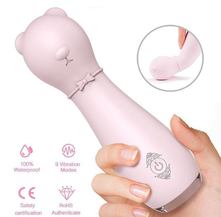 MASSAGEADOR BONNIE RECARREGÁVEL IMPORT