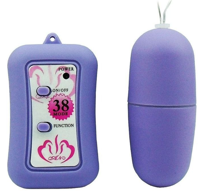 BULLET SEM FIO COM CONTROLE REMOTO E 38 MODOS DE VIBRAÇÃO IMPORT
