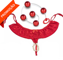 Carregar imagem no visualizador da galeria, KIT SEXY CALCINHA TAILANDESA MAIS BOLINHA TAILANDESA JEITO SEXY