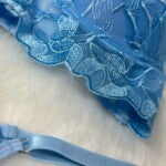 Conjunto Sensual em Tule Bordado