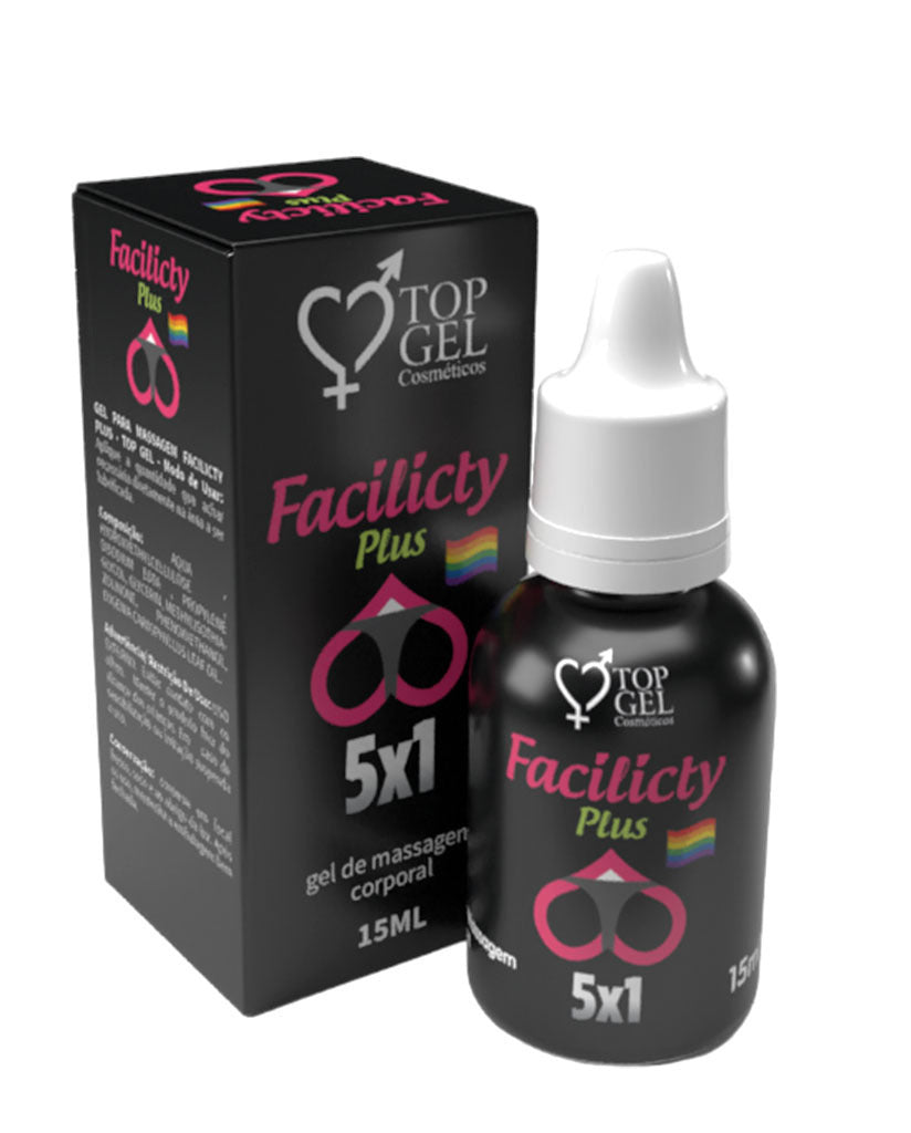 LUBRIFICANTE SEXO ANAL FACILICTY DROPS ANESTÉSICO 15g TOP GEL