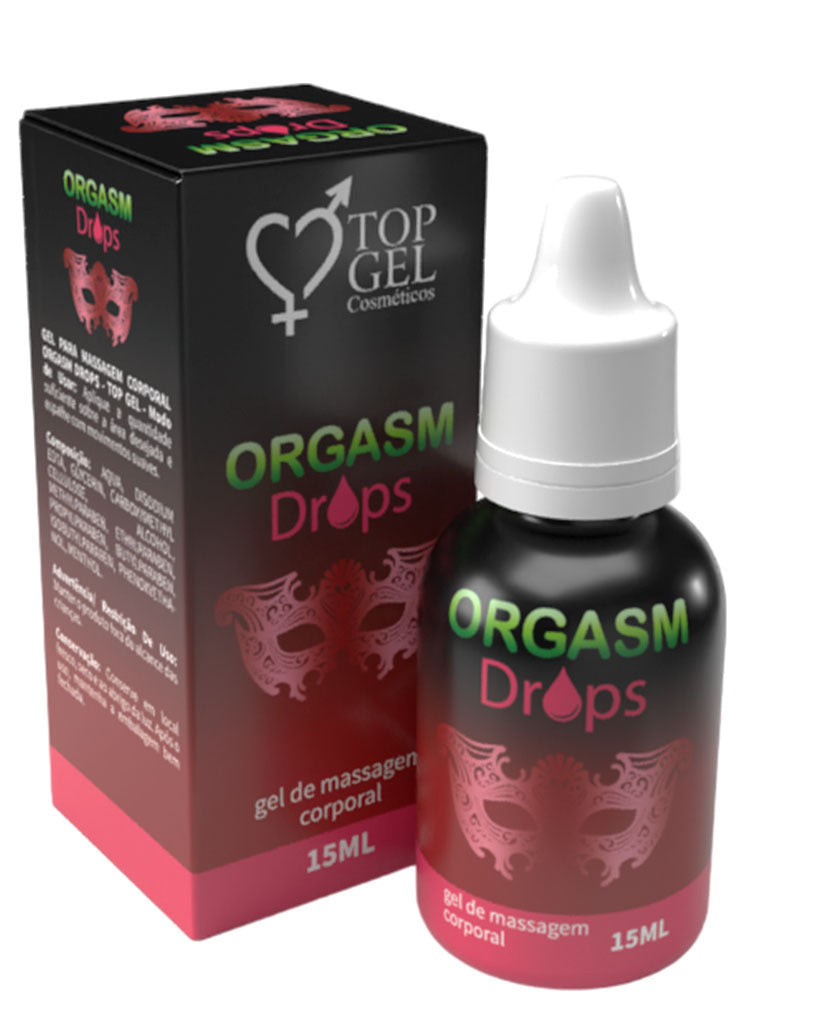 ORGASM DROPS EXCITANTE ESQUENTA E ESFRIA 15g TOP GEL