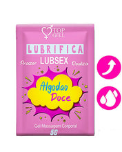 Carregar imagem no visualizador da galeria, LUBRIFICANTE BEIJAVEL AROMATICO PLUS ALGODAO DOCE 5G TOP GEL